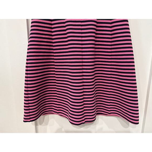 Lilly Pulitzer Brielle Hotty Pink & Ottoman Stripe Dress, S - Picture 3 of 8